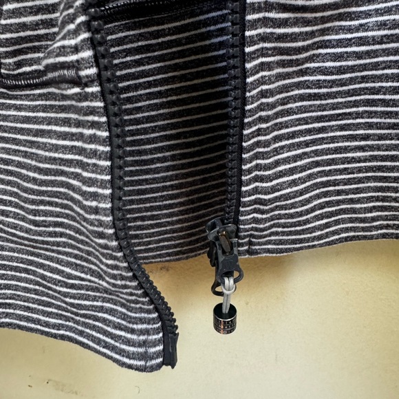 Lululemon Stride Hood Jacket Hoodie Mesh Full Zip Pockets Stretch Thumbholes  4 - Picture 7 of 16